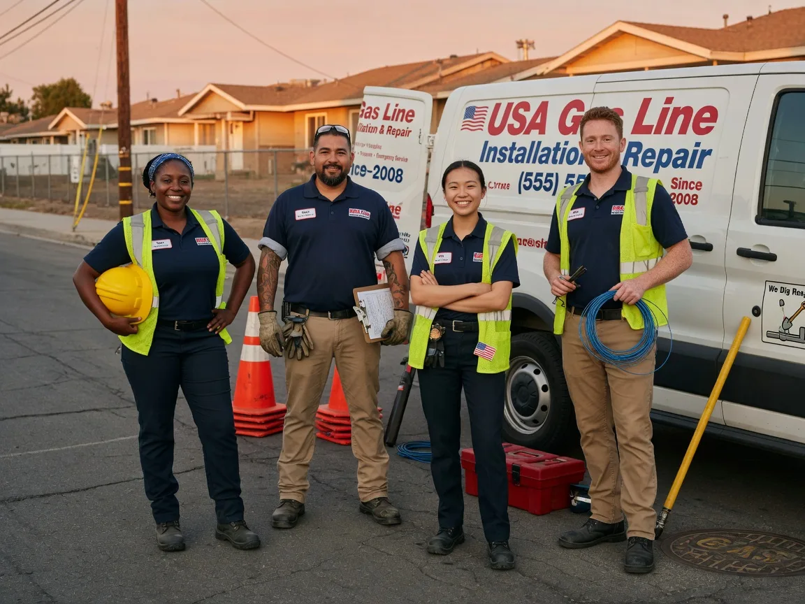 Gas Line Installation company in Aspermont, TX
